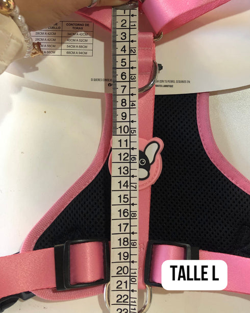 Arnes Doble Agarre Rocky Negro